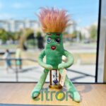 Jucărie de pluș Nobody Sausage, 40 cm (Mov) — изображение 3