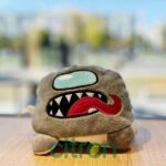 Jucărie de pluș reversibilă Among Us, 12 cm (Maro)