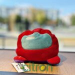 Jucărie de pluș reversibilă Among Us, 12 cm (Portocaliu) - imagine 6