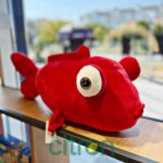 Jucărie de pluș Peștișor, 60 cm (Roz) - imagine 2