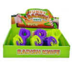 Jucărie antistres "Radish-knife"
