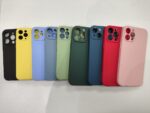 Husă 2,0 mm din TPU cu microfibră pentru iPhone