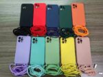 Husă 2,5 mm din silicon cu șnur pentru iPhone - imagine 5
