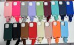 Husă 2,5 mm din silicon cu șnur pentru iPhone