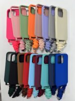 Husă 2,5 mm din silicon cu șnur pentru iPhone - imagine 2