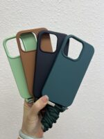 Husă 2,5 mm din silicon cu șnur pentru iPhone - imagine 8
