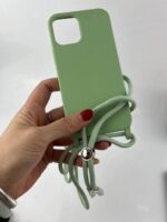 Husă 2,5 mm din silicon cu șnur pentru iPhone - imagine 3